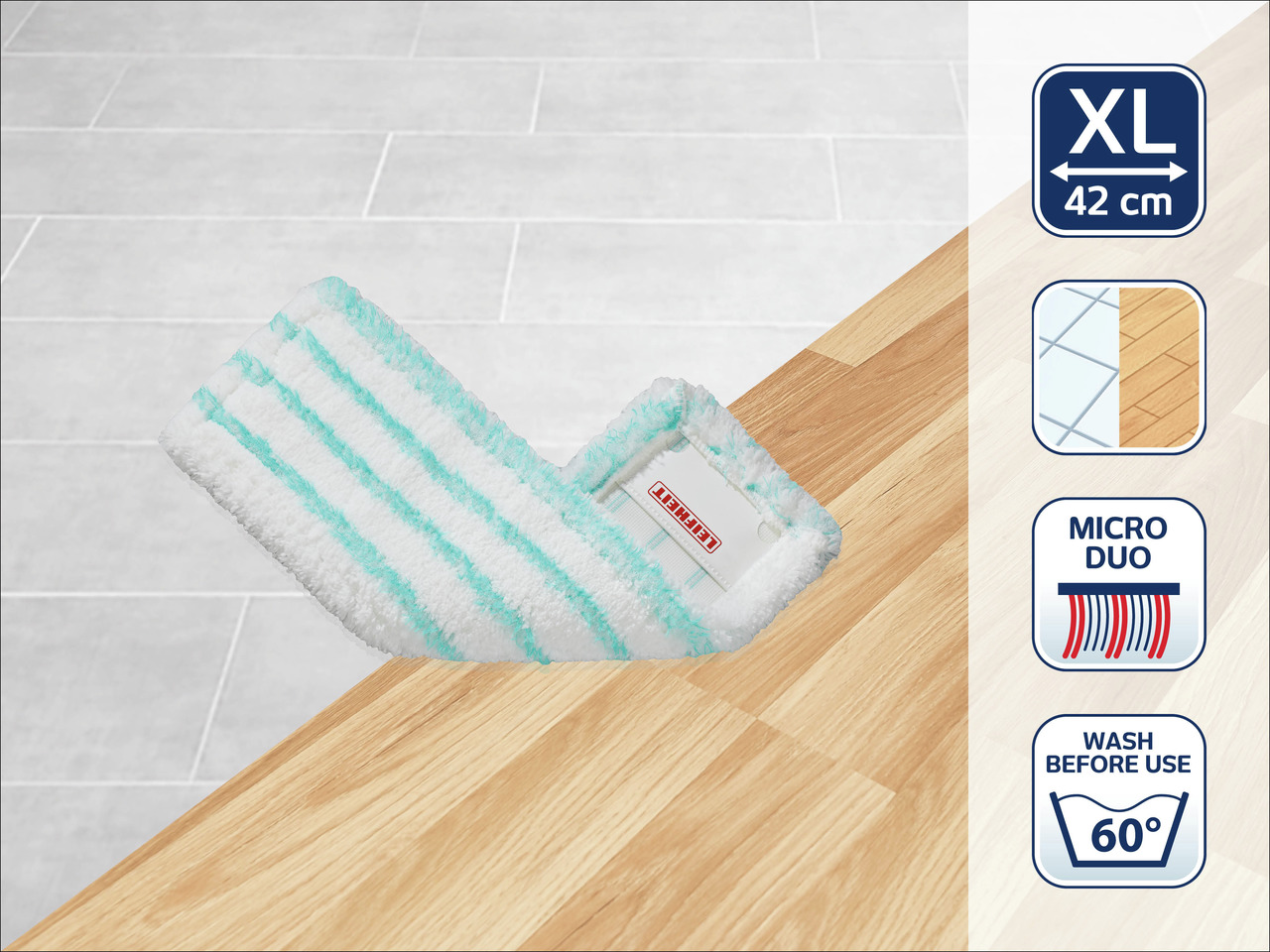 Põrandapesija vahetuskate Profi MicroDuo 42cm - Image 2