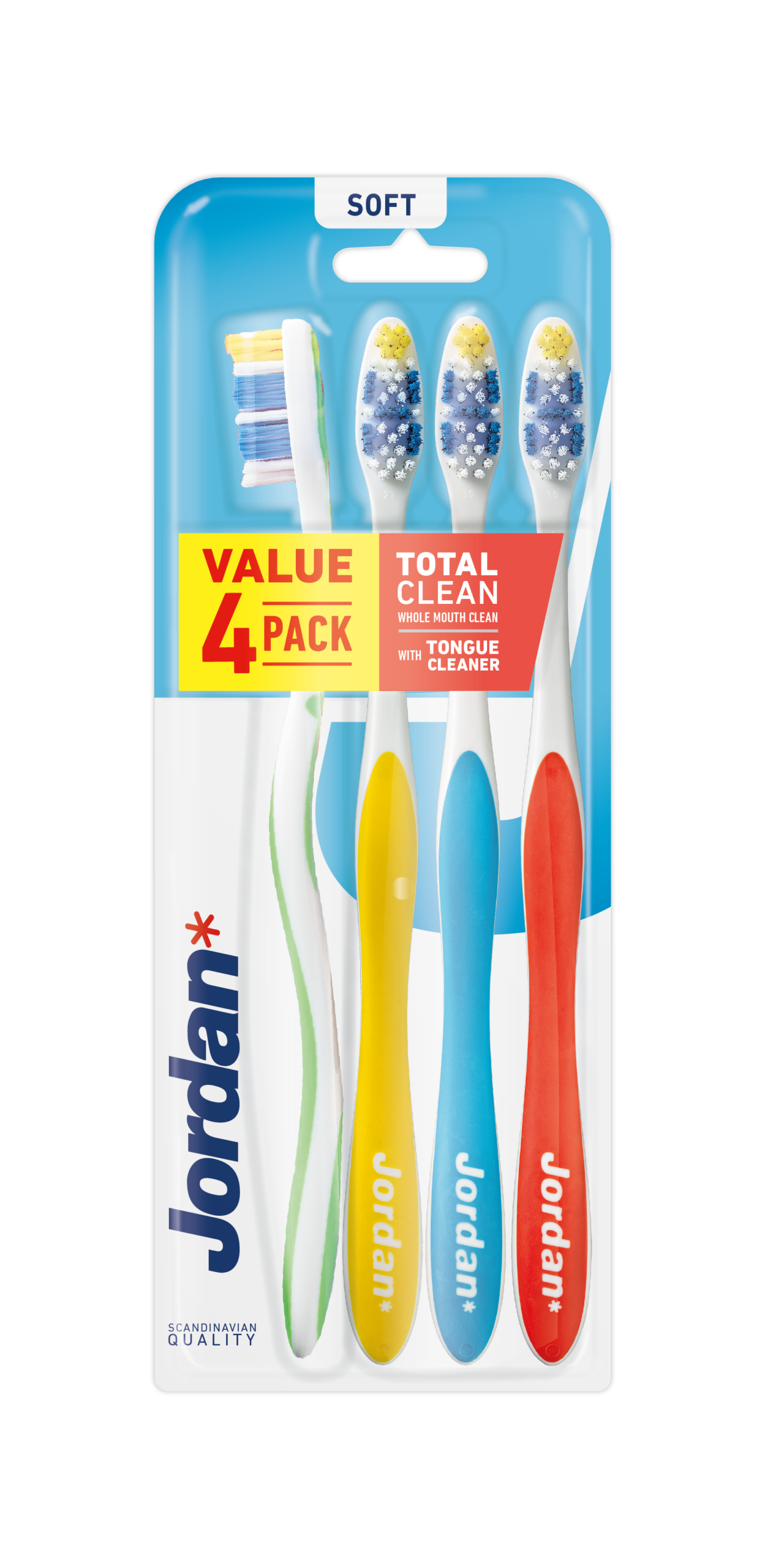 Hambahari Total Clean Soft 4-pakk - Image 2