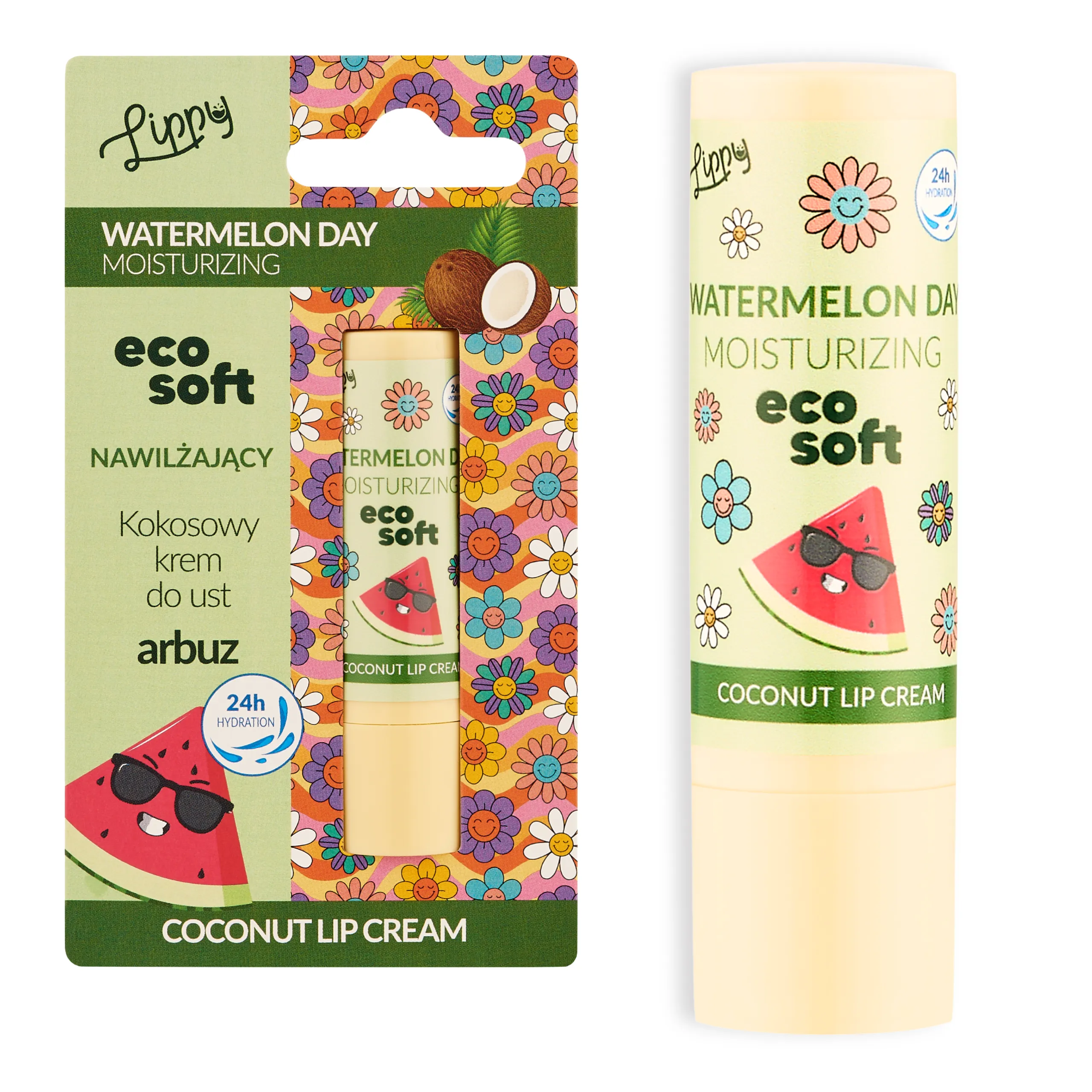 Eco Soft Lippy huulepalsam Arbuus 4,8g - Image 4